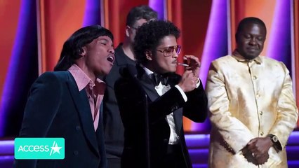Bruno Mars Shocks Fans Lighting A Cigarette Onstage At The Grammys