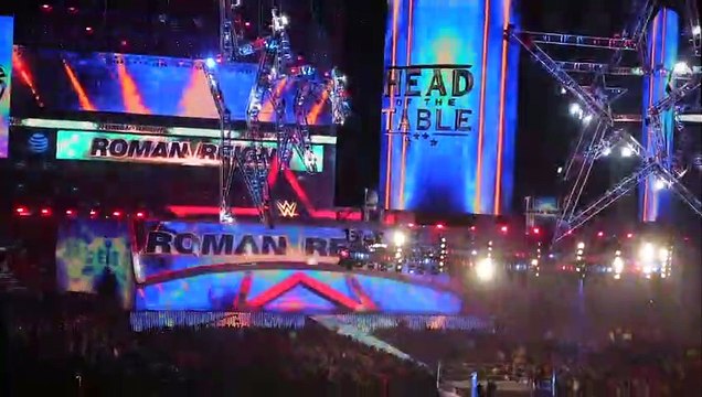 Roman Reigns AND Brock Lesnar Wrestlemania 38 entrances LIVE CROWD REACTION FROM AT&T STADIUM