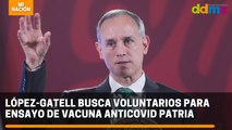 López-Gatell busca voluntarios para ensayo de vacuna anticovid Patria