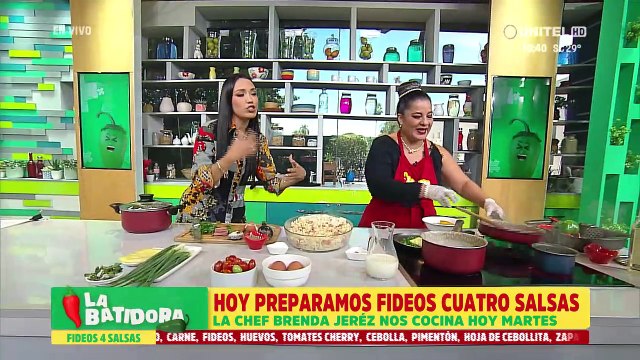 Receta: Aprendemos a cocinar Fideos cuatro salsas