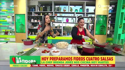 Receta: Aprendemos a cocinar Fideos cuatro salsas