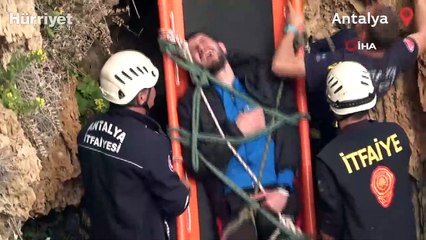 Manzara keyfi için çıktığı falezlerden düştü