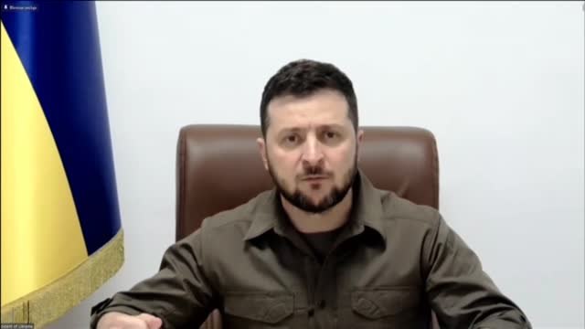 Zelensky: Parece que estamos en abril de 1937, cuando todo el mundo se enteró de lo que pasó en Guernica
