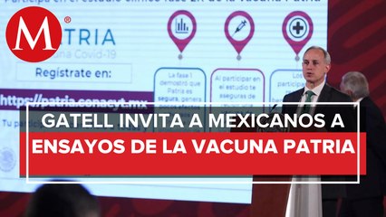 Resultados de vacuna Patria son muy prometedores: López-Gatell