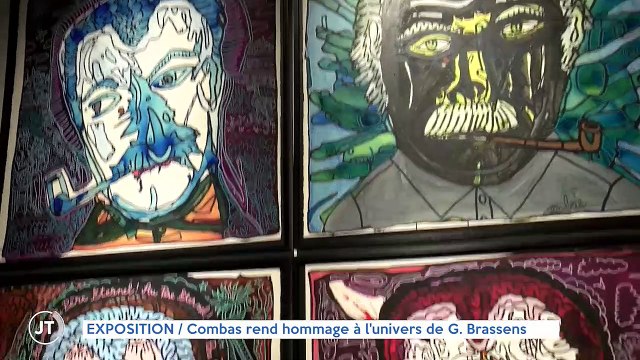 EXPOSITION / Combas rend hommage à l'univers de G. Brassens