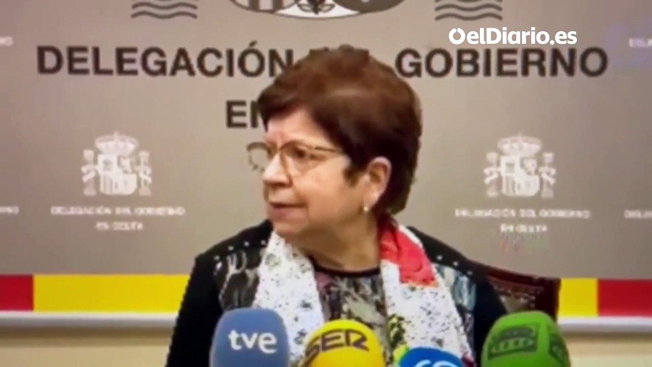 La delegada del Gobierno en Ceuta desea que reabran la frontera para que "pueda volver la muchacha" de la limpieza