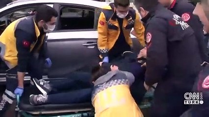 Alkollü sürücü mahalleyi ayağa kaldırdı