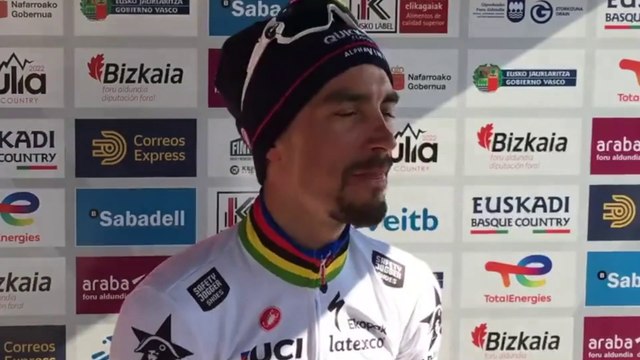 Tour du Pays basque 2022 - Julian Alaphilippe : Remco Evenepoel a pris les derniers virages à la perfection, je ne pouvais pas perdre