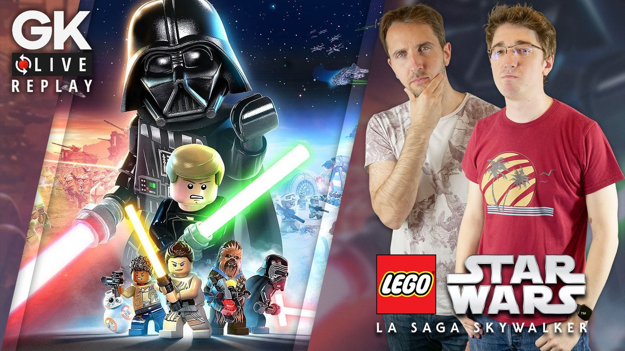 [GK Live Replay] Puyo et Julien cassent des briques dans Lego Star Wars