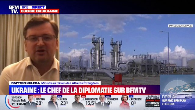 Pour le ministre ukrainiens des Affaires étrangères, les dernières sanctions européennes contre la Russie ne sont pas au niveau