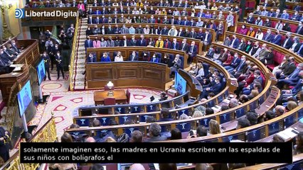 Zelenski interviene en el Congreso y ruega que Europa "deje de tener miedo"