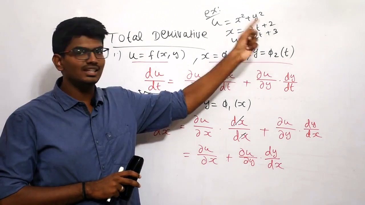 Total derivatives | Calculus | Engineering Mathematics | Gate, PSU's & ESE