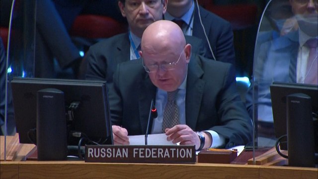 L'ambassadeur de la Russie à l'ONU affirme que 600.000 personnes ont été évacuées par la Russie, pas enlevées