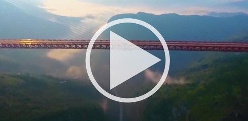 Découvrez le pont le plus haut du monde