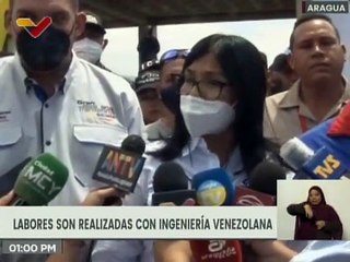 Entérate | Reactivadas obras del Sistema Ferroviario en el tramo Aragua