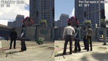 GTA V Enhanced & Expanded Edition PS5 Ray Tracing ON vs OFF Graphics Comparison