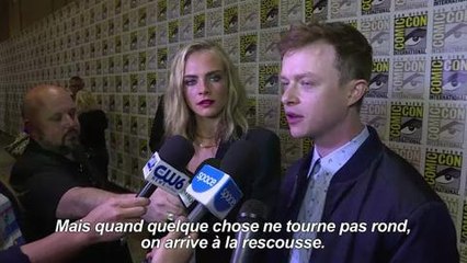 Luc Besson présente "Valérian" au Comic Con de San Diego