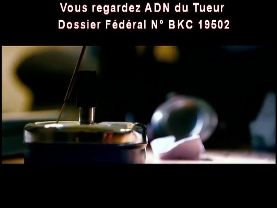 ADN du Tueur - Dossier Fédéral N° BKC 19502