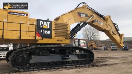 Caterpillar 6015B Excavator Fitting The Bucket --- WORLD HEAVY EQUIPMENT