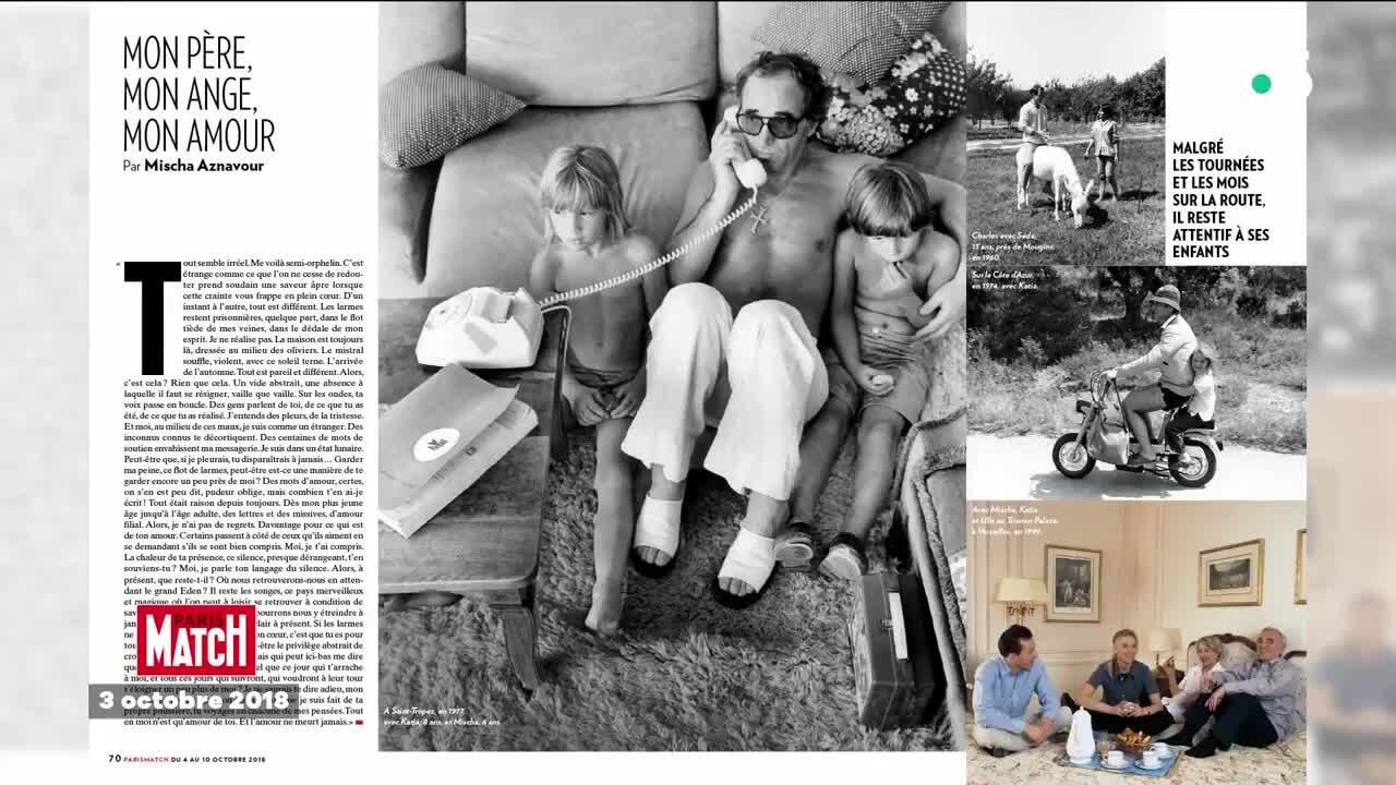 GALA VIDEO - La tendre pensée qu’avait Charles Aznavour pour ses enfants racontée par son ami Michel Leeb