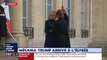 GALA VIDÉO - Brigitte Macron et Melania Trump chics à l’Elysée : des retrouvailles très complices