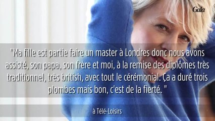 VIDÉO - Sophie Davant sans filtre : pourquoi la remise des diplômes de sa fille ne lui a pas trop plu