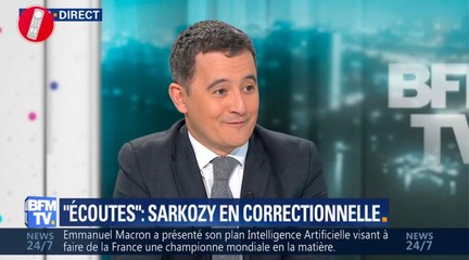 Nicolas Sarkozy en correctionnelle : Gérald Darmanin "subjugué" par son "ami"