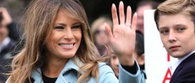 GALA VIDEO - Melania Trump irritée : elle monte au créneau pour défendre son fils Barron