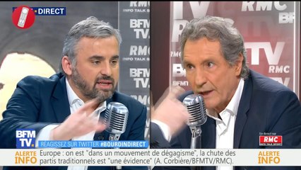 Haine des médias : échange tendu entre Alexis Corbière et Jean-Jacques Bourdin sur BFM