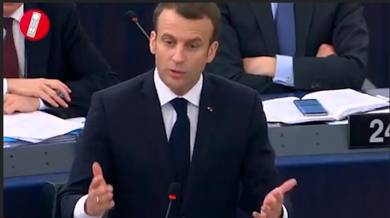 Attaqué sur ses projets européens, Emmanuel Macron mouche violemment Florian Philippot