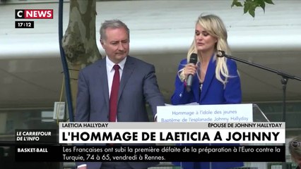 GALA VIDÉO - Laeticia Hallyday en larmes : son allusion à la guerre d'héritage