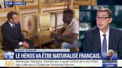 Enfant sauvé : Mamoudou Gassama reçu à l'Elysée et prochainement naturalisé