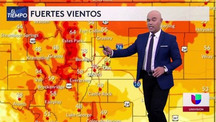 Advertencias por fuertes vientos