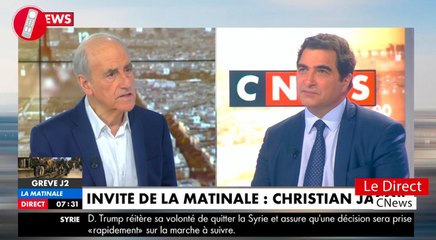 Jean-Pierre Elkabbach tacle violemment le député Christian Jacob