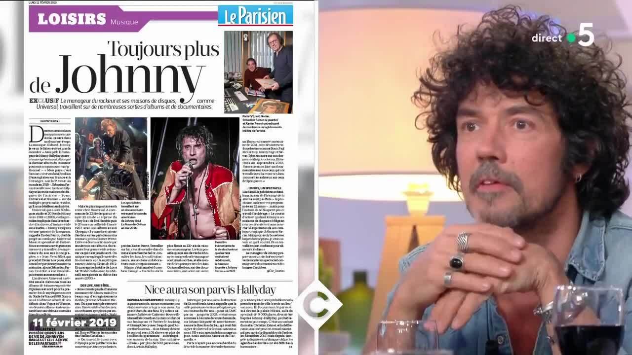 GALA VIDEO - Yarol Poupaud ne veut pas juger les projets autour de Johnny Hallyday