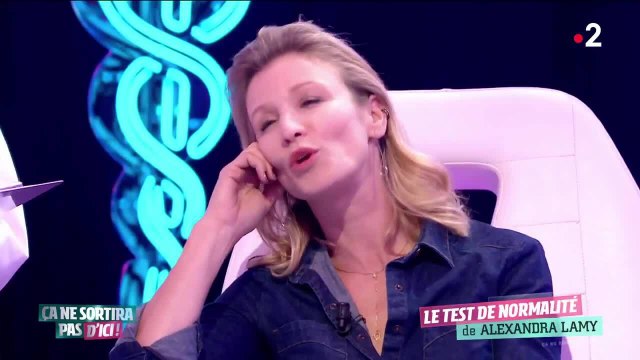 GALA VIDÉO - Alexandra Lamy célibataire ? Piégée par Michel Cymes, elle répond