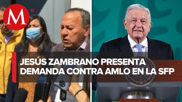 PRD presenta demanda contra AMLO y funcionarios del gobierno federal