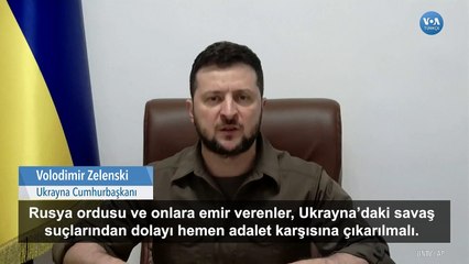 “Savaş Suçu İşleyenler Hemen Yargılansın”