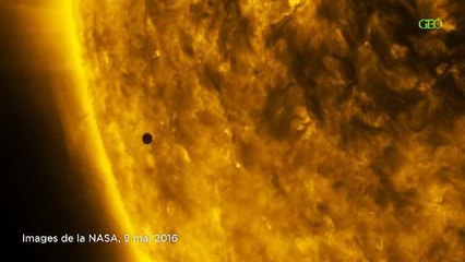 Le passage de Mercure devant le Soleil / Timelapse NASA [GEO]