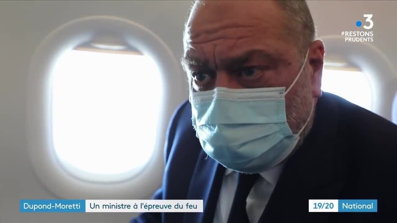 VIDEO - "Tenez bon" : Eric Dupond-Moretti touché par un message de soutien