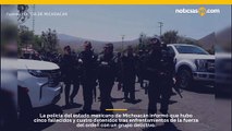 Cinco muertos y cuatro detenidos tras enfrentamiento con policías en Michoacán