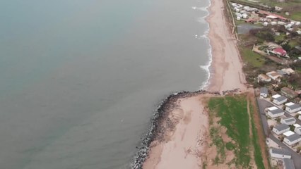 La Méditerranée ronge le refuge d'Amalia, nostalgique d'un "paradis perdu"