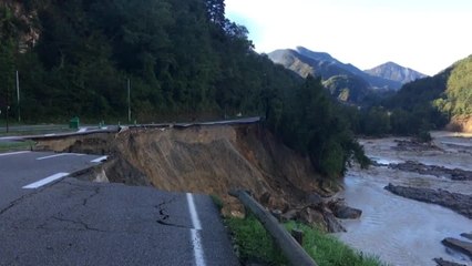 Huit personnes toujours recherchées près de Nice après des pluies diluviennes