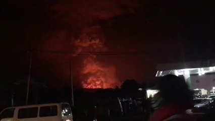 Est de la RDC: éruption du volcan Nyiragongo, la lave atteint Goma