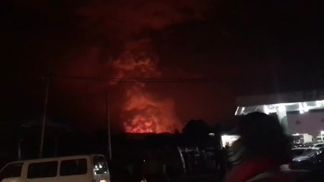 Est de la RDC: éruption du volcan Nyiragongo, la lave atteint Goma