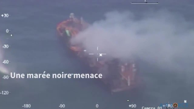 Le Sri Lanka prêt à lutter contre une marée noire, les plongeurs empêchés par la météo