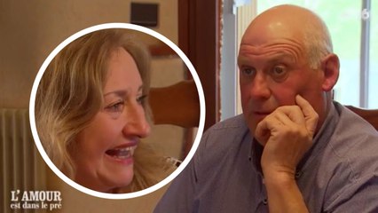 VOICI Guy (L’amour est dans le pré)   le geste déplacé de Francine hors caméra qu’il n’a pas DU TOUT apprécié