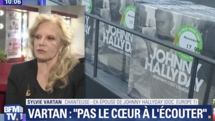 下载视频: VOICI Johnny Hallyday : Sylvie Vartan explique pourquoi elle ne veut pas écouter son album posthume