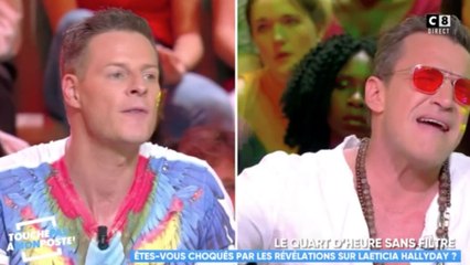 VOICI Benjamin Castaldi insulte violemment Matthieu Delormeau dans TPMP