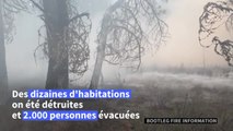 Feux de forêts: les évacuations se poursuivent dans l'Ouest américain